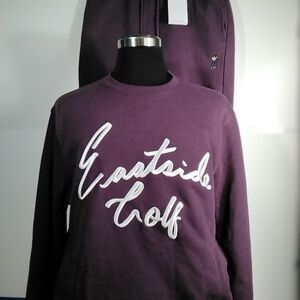 Eastside Golf Men's Purple Crewneck